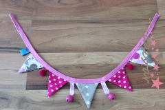 Wimpelgirlande Kinderwagen